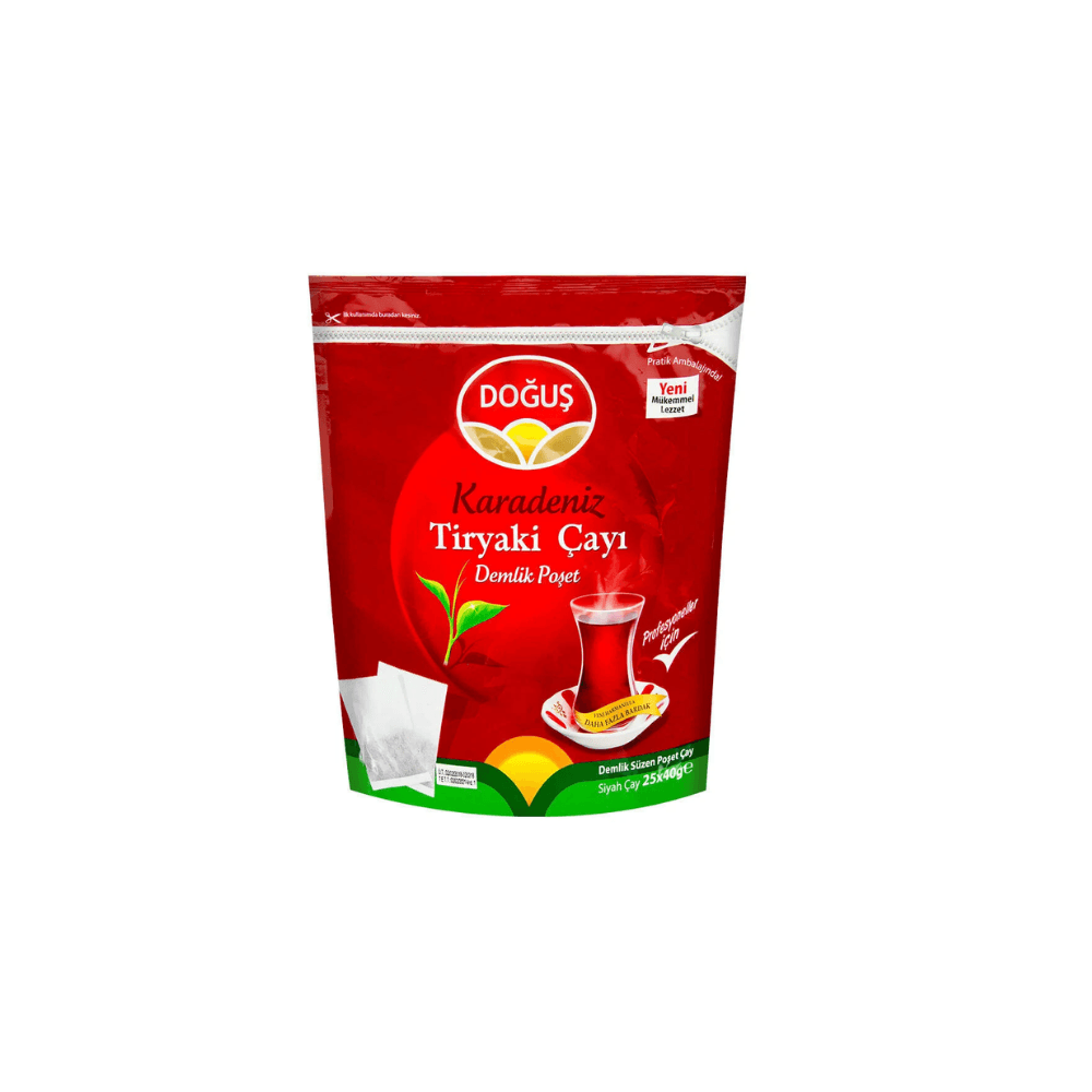 Doğuş Karadeniz Tiryaki Jumbo Demlik Poşet Çay 25'li