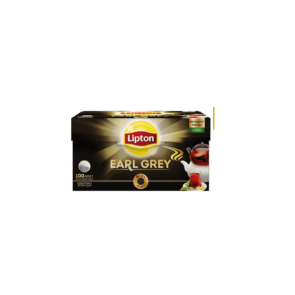 Lipton Earl Grey Demlik Poşet Çay 100'lü