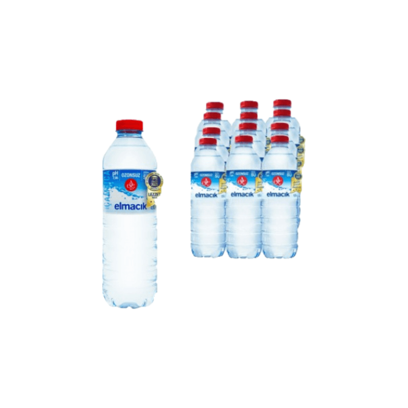 Elmacık 0,5 lt Pet Su 12 Adet