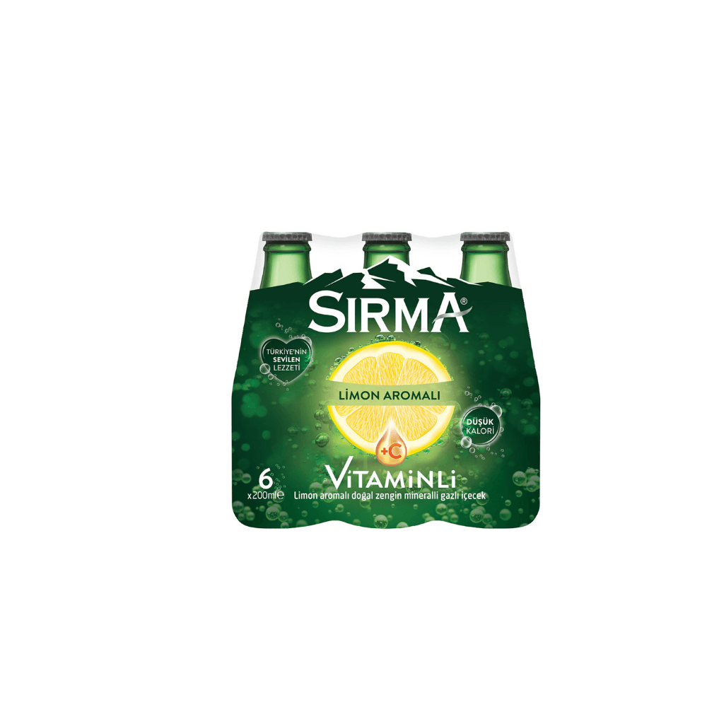 Sırma C+Plus Limon 200 ml (6'lı Paket)