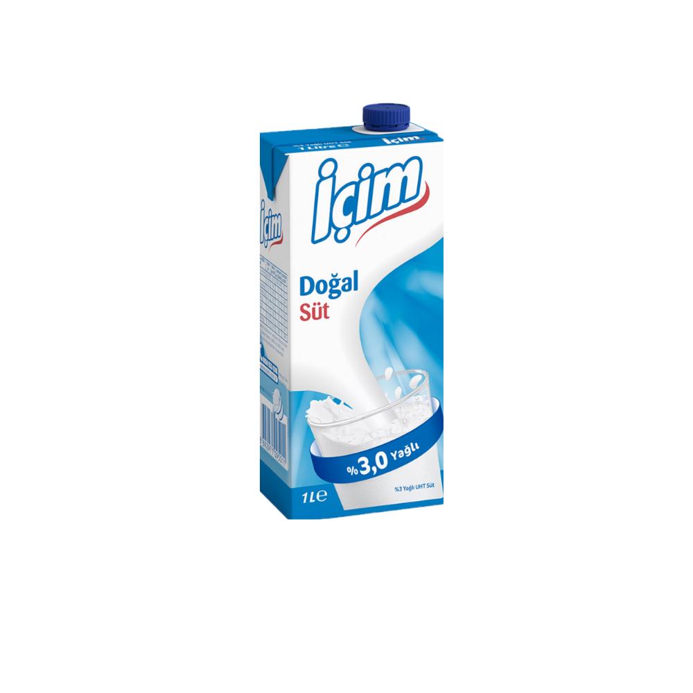 İçim Süt Tam Yağlı 1 Litre